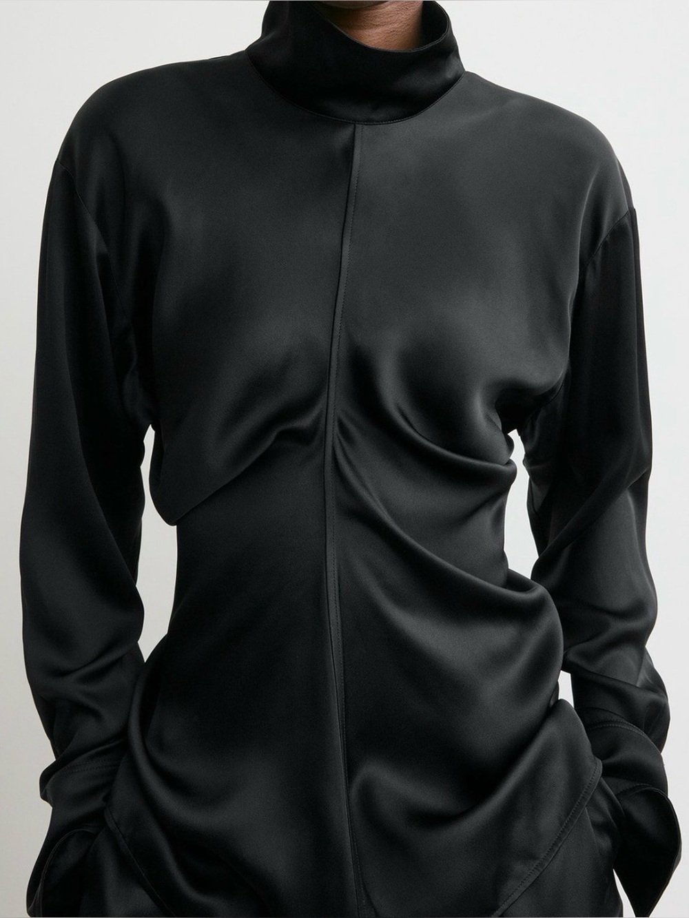 Totême Slouch Blouse Black